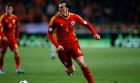 AMSTERDAM, NETHERLANDS - MARCH 26:  Vlad Chiriches of Romania in action during the Group 4 FIFA 2014 World Cup Qualifier match between Netherlands and Romania at Amsterdam Arena on March 26, 2013 in Amsterdam, Netherlands.  (Photo by Dean Mouhtaropoulos/Getty Images)