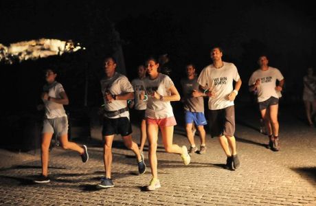 Το Nike+Run Club σε βραδινές διαδρομές μέσα στην πόλη 