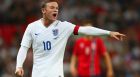 LONDON, ENGLAND - SEPTEMBER 03:  Wayne Rooney of England gestures during the International friendly match between England and Norway at Wembley Stadium on September 3, 2014 in London, England.  (Photo by Ian Walton/Getty Images)