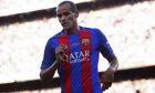 Former FC Barcelona player Rivaldo runs during a friendly soccer match between FC Barcelona legends and Manchester United legends at the Camp Nou stadium in Barcelona, Spain, Friday, June, 30, 2017. (AP Photo/Manu Fernandez)