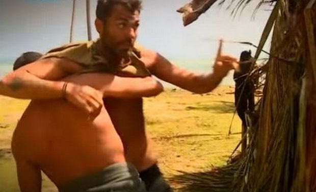 Ο Χούτος σε ρόλο… πυροσβέστη στο Survivor