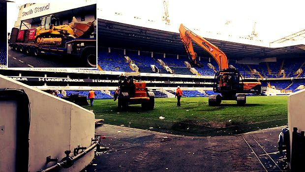 This is England: μπήκαν ήδη μπουλντόζες στο “White Hart Lane”!