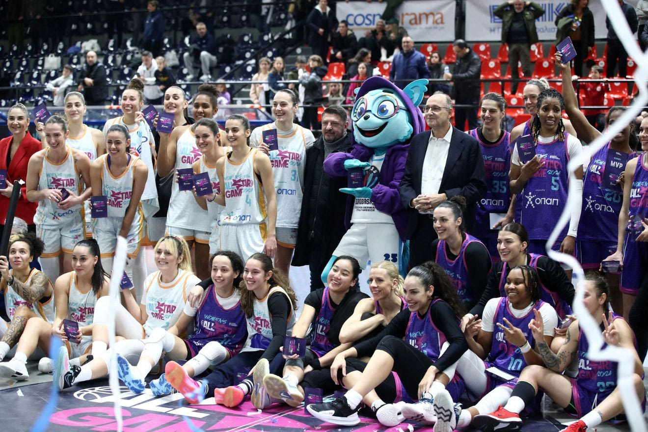 Το All Star Game Γυναικών 2024 elevated by ΟΠΑΠ ήταν μια μεγάλη γιορτή